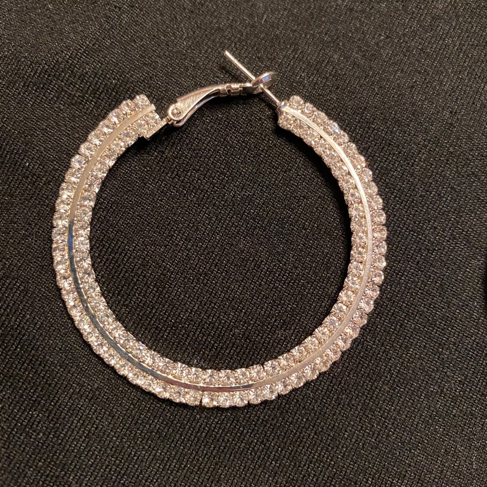 Sparkly Hoops